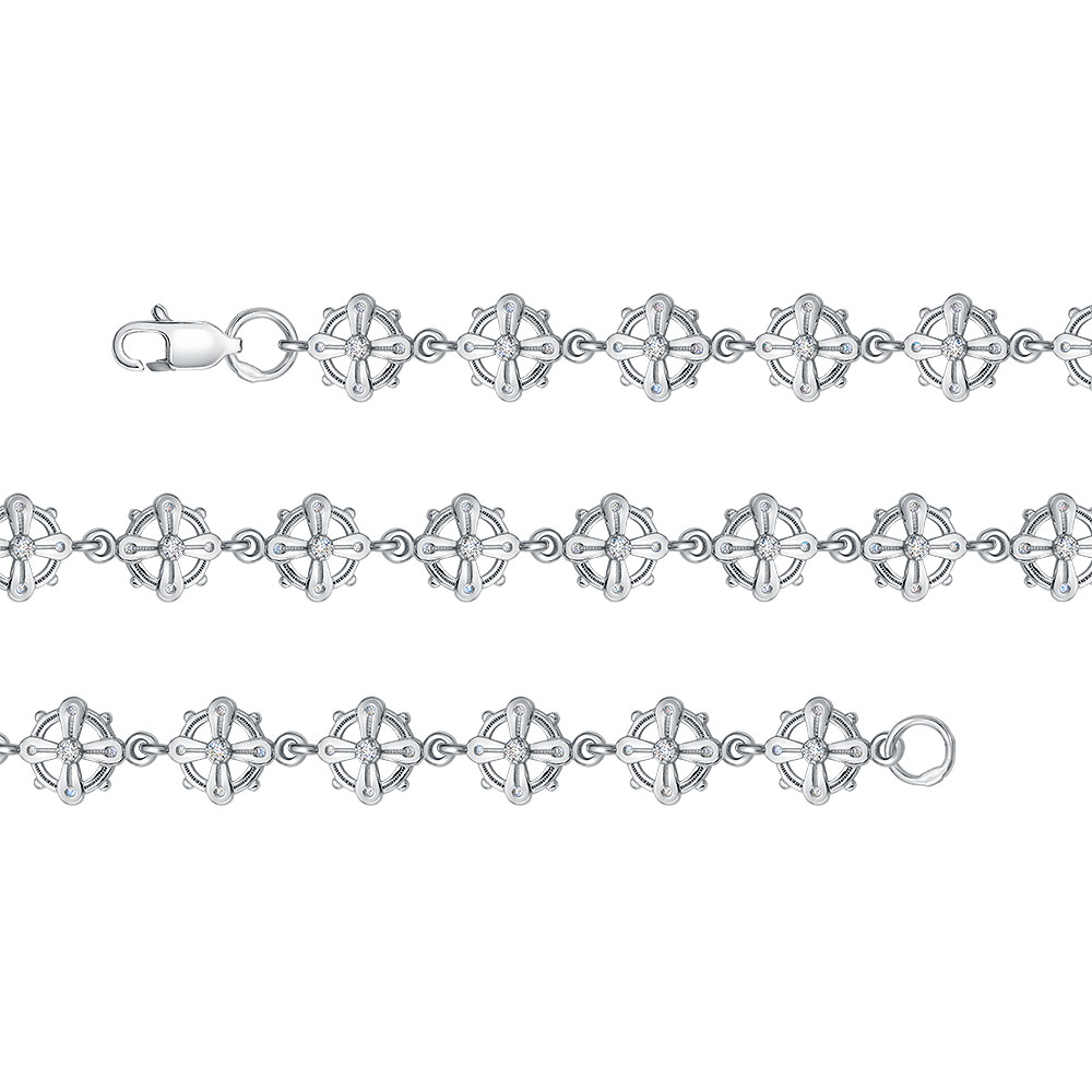 Браслет литой Б-19-Р