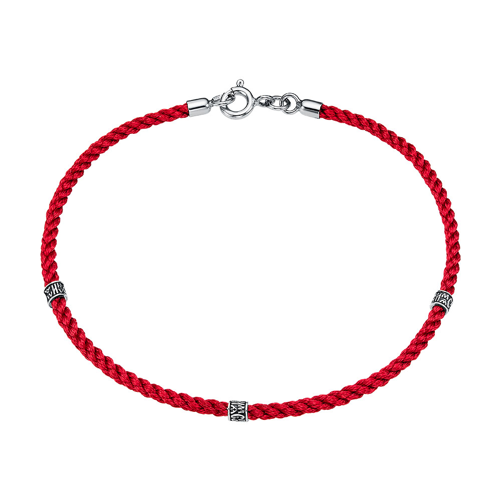 Браслет на шнурке БШ-19-Р