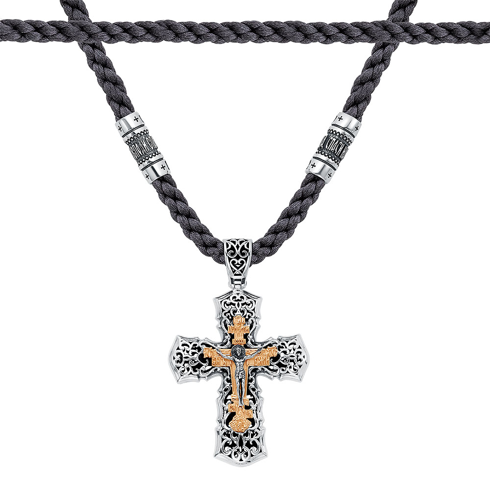 Крест на гайтане КРГ-57-ЧП