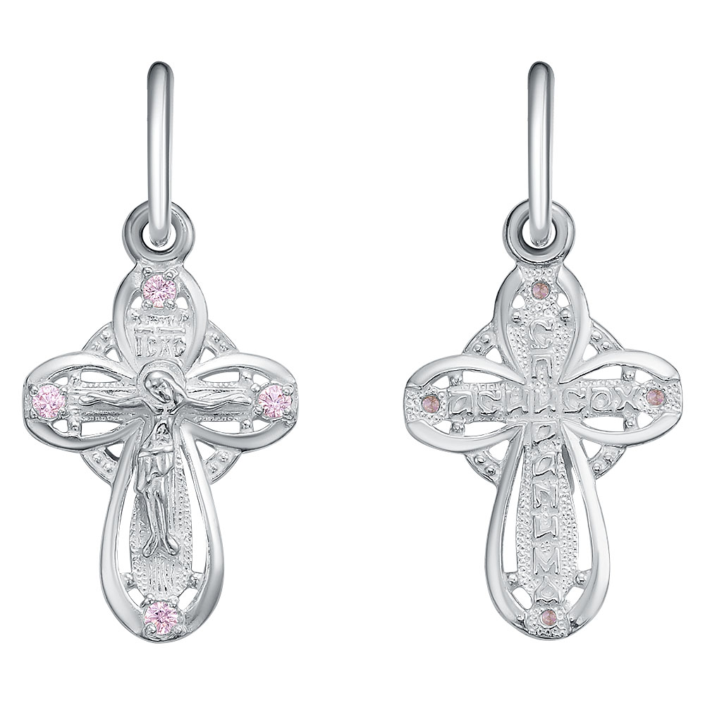 Крест с камнями КРК-48-С