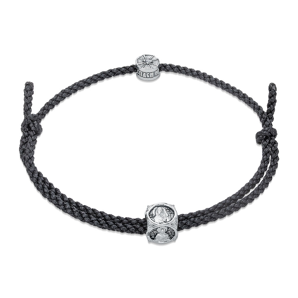 Браслет на шнурке БШ-93-Ч