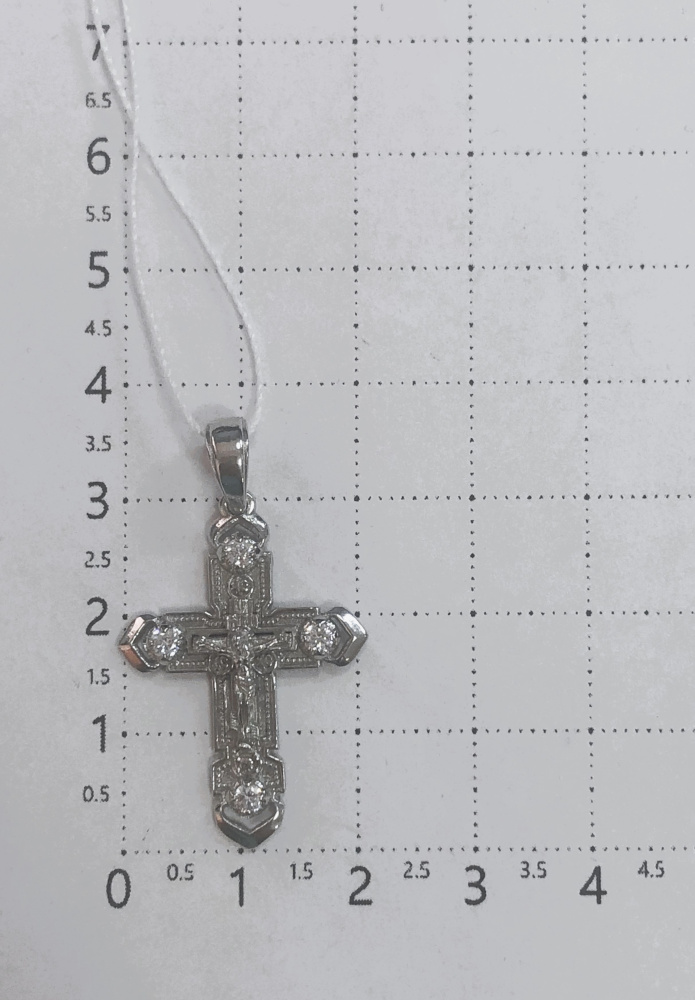 Крест с камнями КРК-11-Р