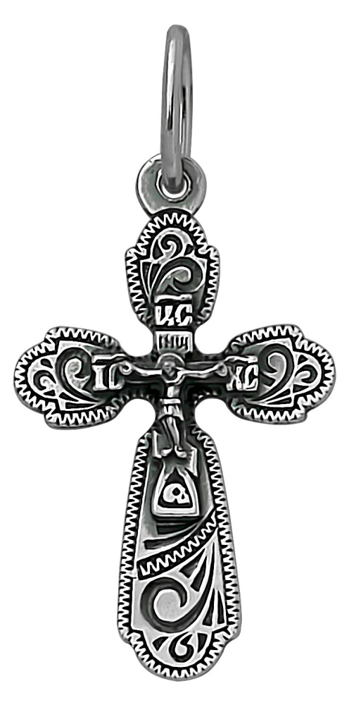 Крест с ручной гравировкой КРГР-132-Ч