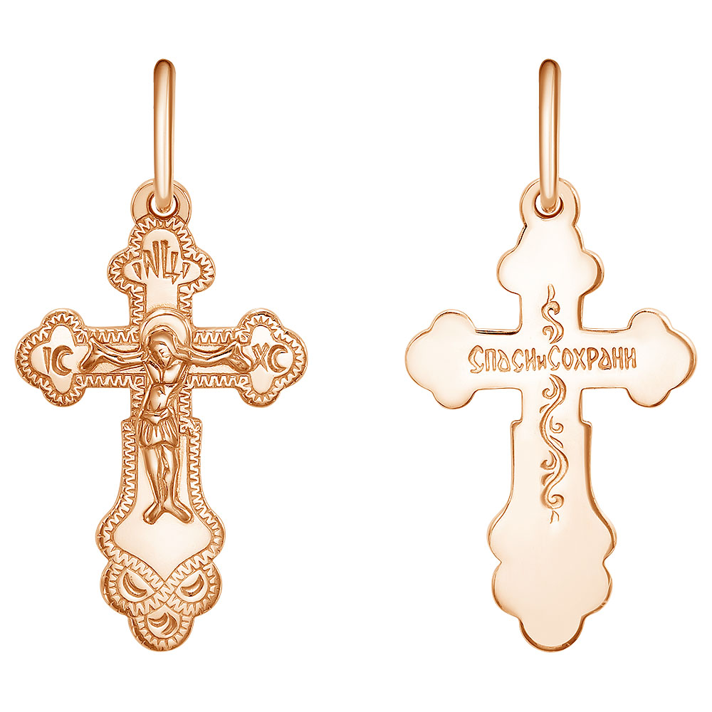 Крест с ручной гравировкой КРГР-142-П