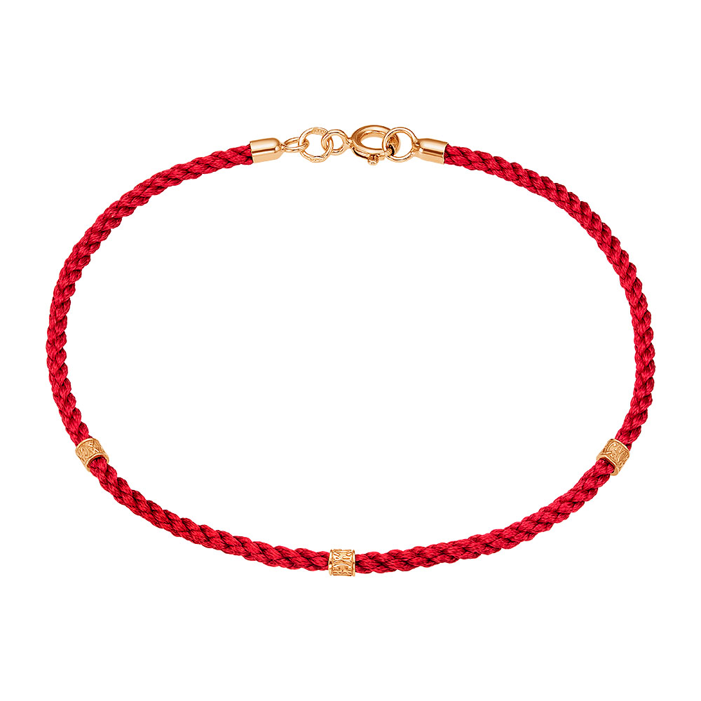 Браслет на шнурке БШ-16-П